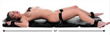 XL Bondage Board - alternate angle showing restraint hardware - BDSM Authority