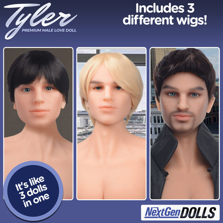 Tyler Premium Male Sex Doll - view 4 - BDSM Authority