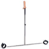 Stainless steel spreader bar and impaler bar of the squat impaler set - BDSM Authority