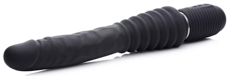 10X Silicone Vibrating and Thrusting Dildo - view 8