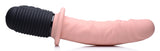Power Pounder Thrusting Silicone Dildo Light - view 5