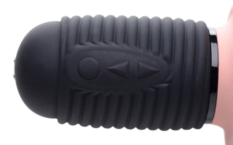 Power Pounder Thrusting Silicone Dildo Light - view 6