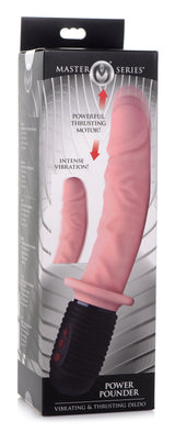 Power Pounder Thrusting Silicone Dildo Light - view 8