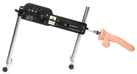 Pro-Bang Deluxe thrusting machine drive head detail