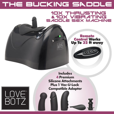 Bucking Saddle 10X detail view