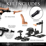 Subversion Deluxe Bondage Stockade with Sex Machine: frame construction detail - BDSM Authority