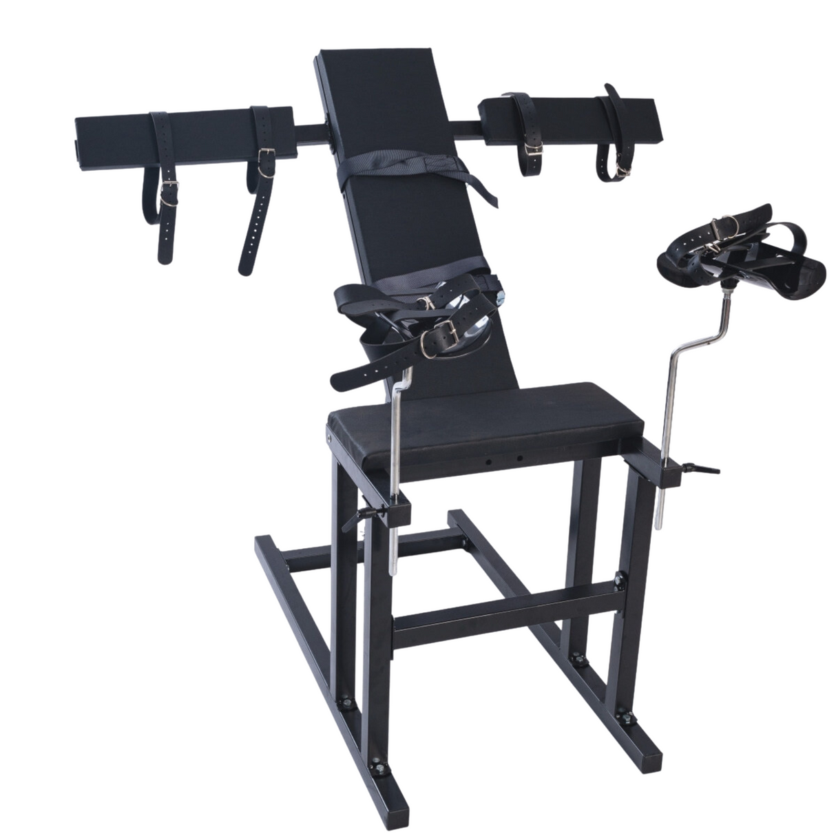 Gyno Chair Spanking Bench Adjustable Arm Splints & Wide Leg Stirrups BDSM Restraint Adult Bedroom Play Furniture