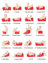 XL Love Cushion position guide, BDSM Authority