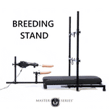 Breed Master breeding stand thrusting machine shown in motion, BDSM Authority