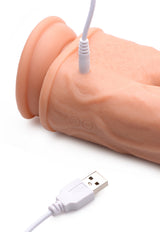 Vibrating and Rotating Remote Control Silicone Double Dildo - view 5