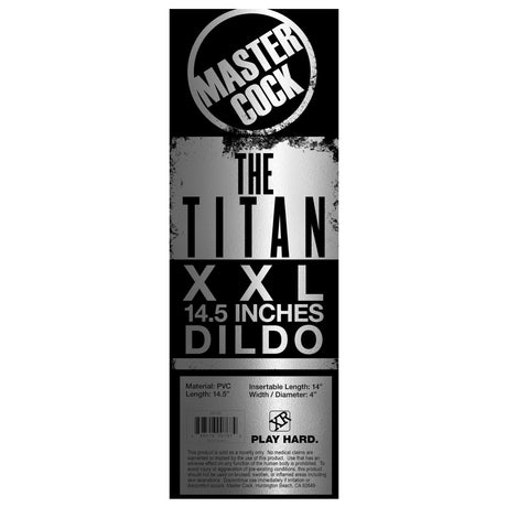 The Titan XXL 14.5 Inch Dildo - view 3