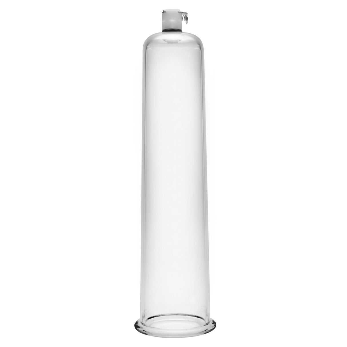 Clear 2 inch acrylic cylinder for the Size Matters deluxe hand penis pump kit - BDSM Authority