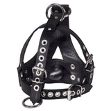 Strict Leather Bishop Head Harness back view