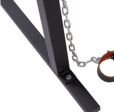 Full Access Bondage Restraint Table Adjustable BDSM Gyno Chair with Ankle & Wrist Cuffs Adult Playroom Dungeon Sex Room Furniture