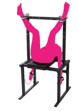 Full Access Bondage Restraint Table Adjustable BDSM Gyno Chair with Ankle & Wrist Cuffs Adult Playroom Dungeon Sex Room Furniture