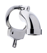 CockCuff stainless steel chastity device side view - BDSM Authority