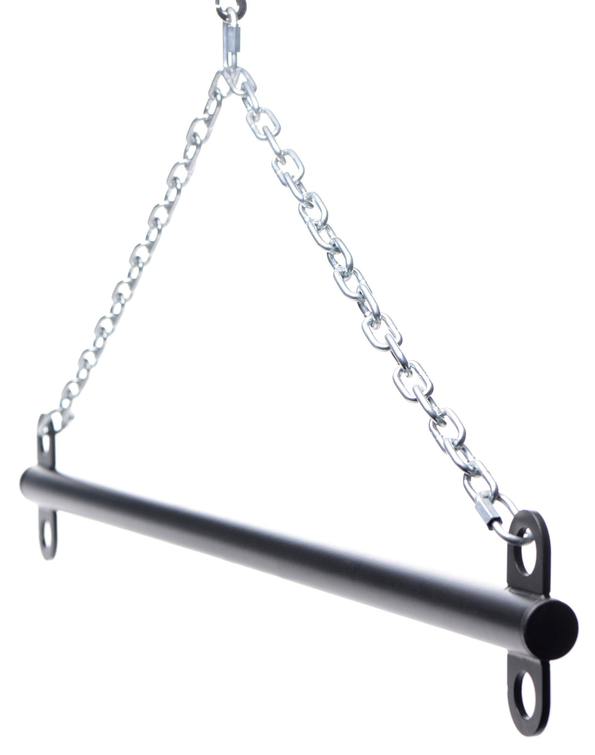 Detail of the Levitate suspension bar attachment point and chain - BDSM Authority