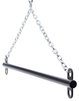 Detail of the Levitate suspension bar attachment point and chain - BDSM Authority