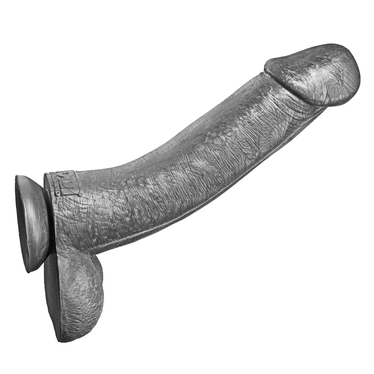Tom of Finland Kake Cock 12 Inch Silicone Dildo - side profile of full length - BDSM Authority