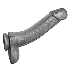 Tom of Finland Kake Cock 12 Inch Silicone Dildo - side profile of full length - BDSM Authority