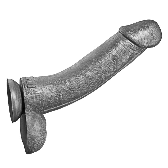 Tom of Finland Kake Cock 12 Inch Silicone Dildo - side profile of full length - BDSM Authority