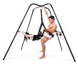Fantasy sex swing stand frame angle at BDSM Authority