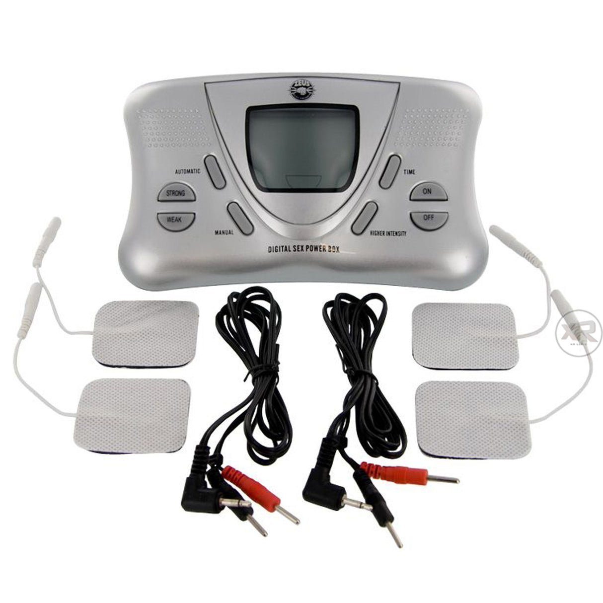 Zeus Electrosex digital power box display and controls detail - BDSM Authority
