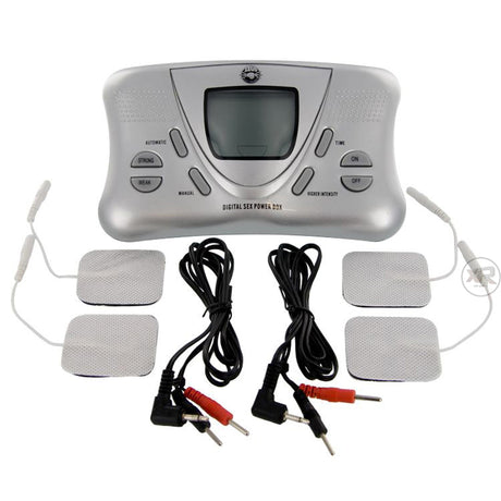 Zeus Electrosex digital power box display and controls detail - BDSM Authority