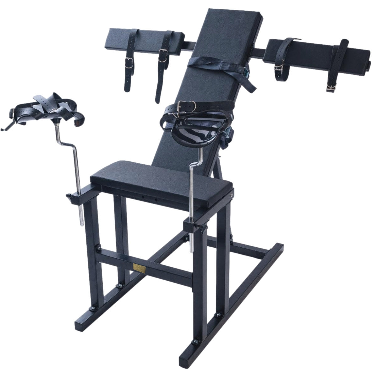 Gyno Chair Spanking Bench Adjustable Arm Splints & Wide Leg Stirrups BDSM Restraint Adult Bedroom Play Furniture
