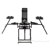 Leg Spreader Obedience Chair with Sex Machine